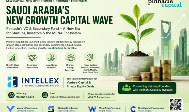 Saudi Arabia’s New Growth Capital Wave: Why Pinnacle’s VC and Secondary Fund Matters for Startups, Investors and the MENA Ecosystem.