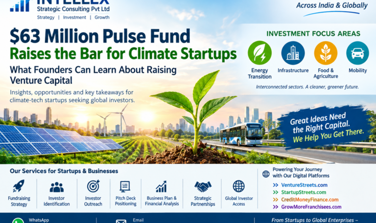 $63 Million Pulse Fund Raises the Bar for Climate Startups: What Founders Can Learn About Raising Venture Capital.