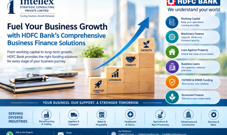 HDFC Bank Business Loans & Working Capital Finance: Complete Funding Solutions for MSMEs, Manufacturers, Traders and Growing Businesses.