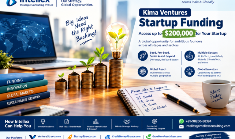 Kima Ventures -UK , Startup Funding: How Global Founders Can Access Early-Stage Investment of Up to $200,000.