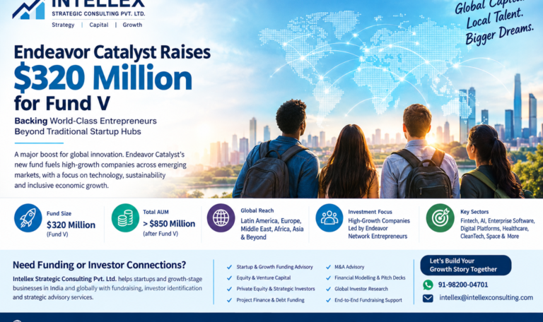 Endeavor Catalyst Raises $320 Million Fund V: Investment Strategy, Eligibility Criteria, Global Investment Markets, Portfolio Success Stories and Funding Opportunities for Startups